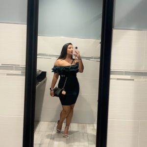 Off the shoulder dress